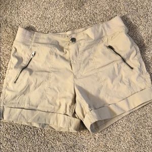 Khaki Tangerine Brand Shorts, Size S, ~5 in Inseam